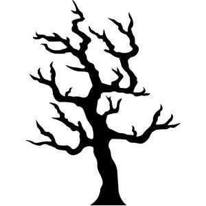300x300 Dry Tree Silhouettes, Silhouette Design And Craft