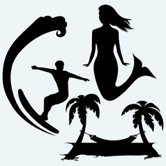 240x240 Mermaid Silhouette Photos, Royalty Free Images, Graphics, Vectors