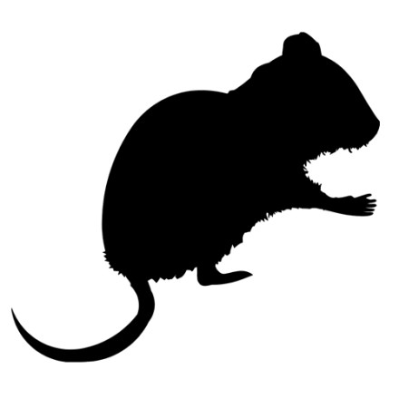 Hamster Silhouette at GetDrawings | Free download