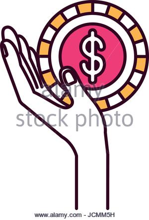 300x442 Silhouette Color Sections Side View Hand Holding In Palm A Earth