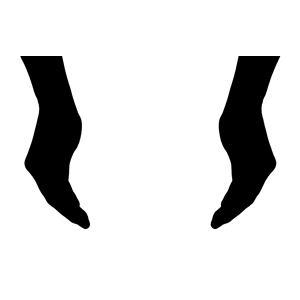 300x300 Cupping Hands Silhouette Clipart, Cliparts Of Cupping Hands