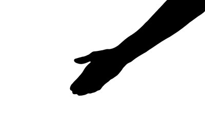 400x226 Free Silhouette Hands, Hanslodge Clip Art Collection