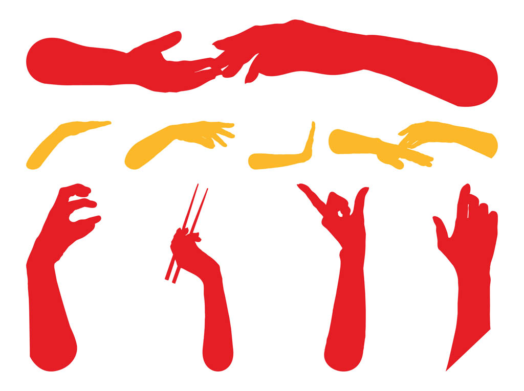 1024x765 Hands Silhouettes Free Graphics Vector Art Amp Graphics