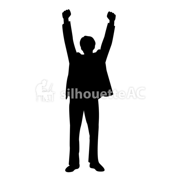 750x750 Free Silhouette Vector 1 Person, Will Give