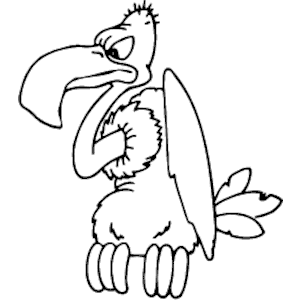 300x300 Vector Silhouette Vulture Free Free Vector For Free Download About