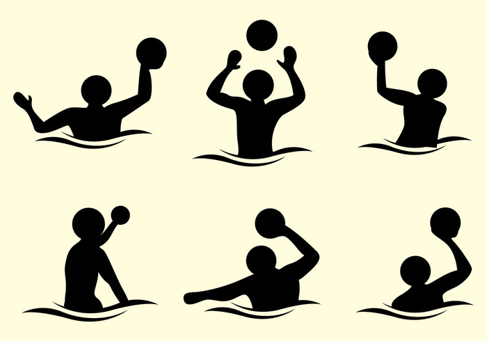 700x490 Water Polo Silhouette Vector Free Vectors Ui Download