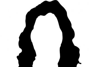 310x233 Woman Hair Vector Silhouette Free Vectors Ui Download