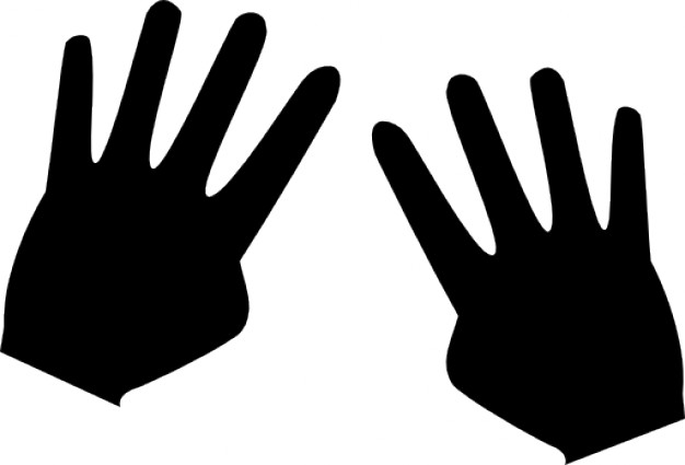 626x425 Hands Silhouette Thumbless Icons Free Download