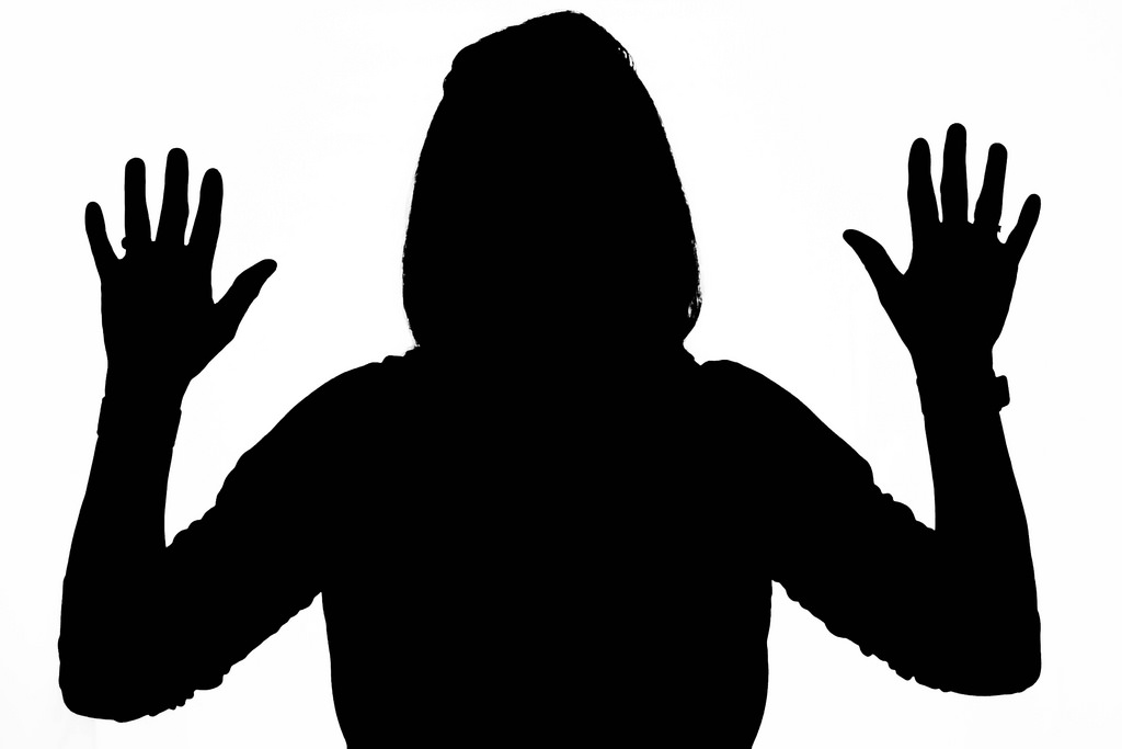 Hands Up Silhouette at GetDrawings | Free download