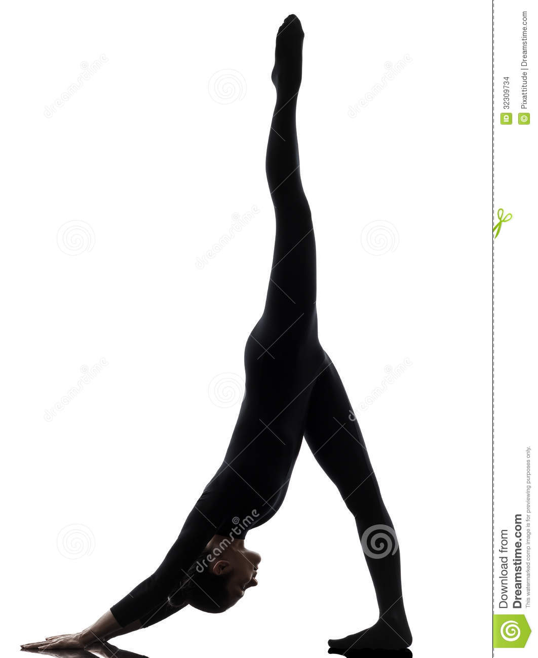 1062x1300 Gymnastics Handstand Silhouette Clipart