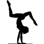 152x152 Pin By Ivet A On Gymnastics Silhouettes Handstand