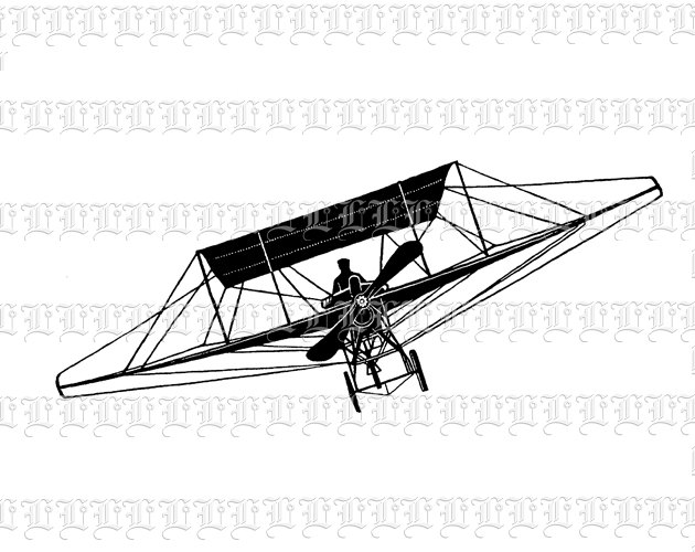 Hang Glider Silhouette