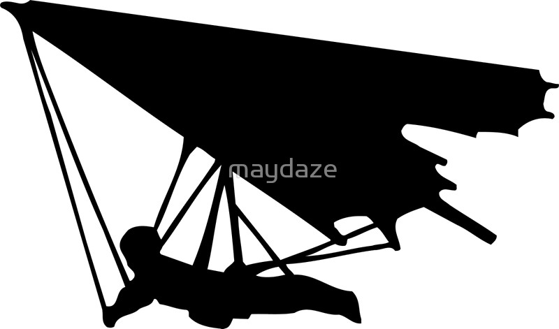 800x471 Hang Glide Silhouette Art Prints By Maydaze Redbubble