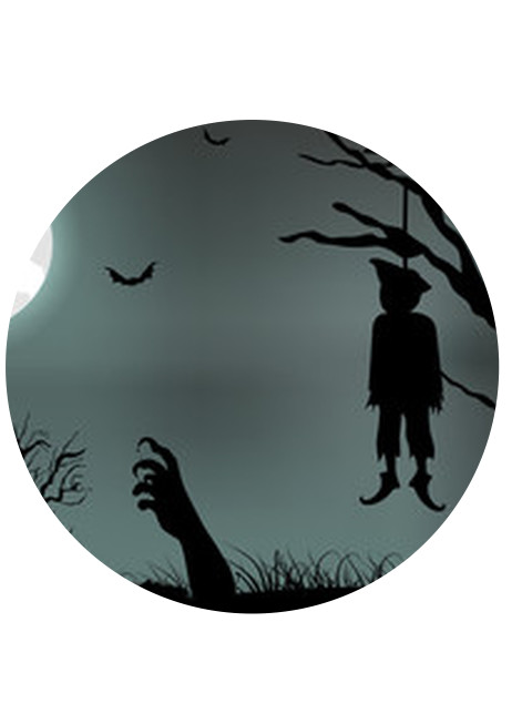 462x653 Hanging Man From Tree Topper Edible Printing Kingdom Print