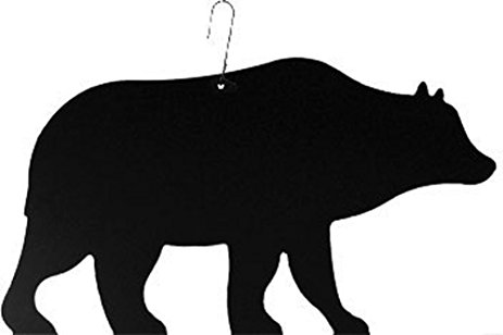 463x308 Iron Bear Christmas Decoration Hanging Silhouette