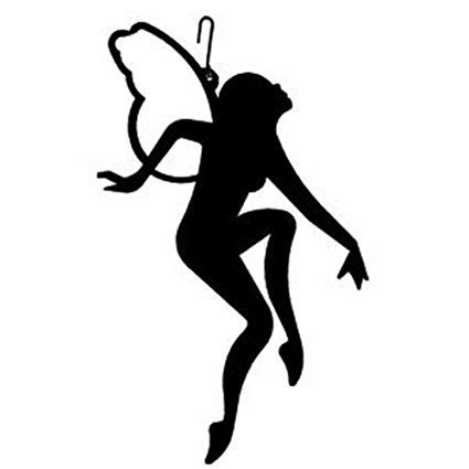 425x425 Iron Garden Fairy Christmas Decoration Hanging