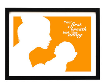 340x270 Hindu God Hanuman Fine Art Print Hanuman Silhouette Yellow