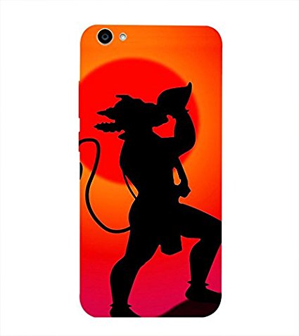 425x478 Lord Hanuman Printed Back Cover For Vivo V5s Amazon.in Electronics
