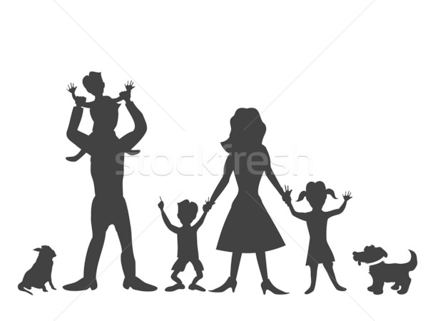 600x450 Happy Family Stock Vectors, Illustrations And Cliparts Stockfresh