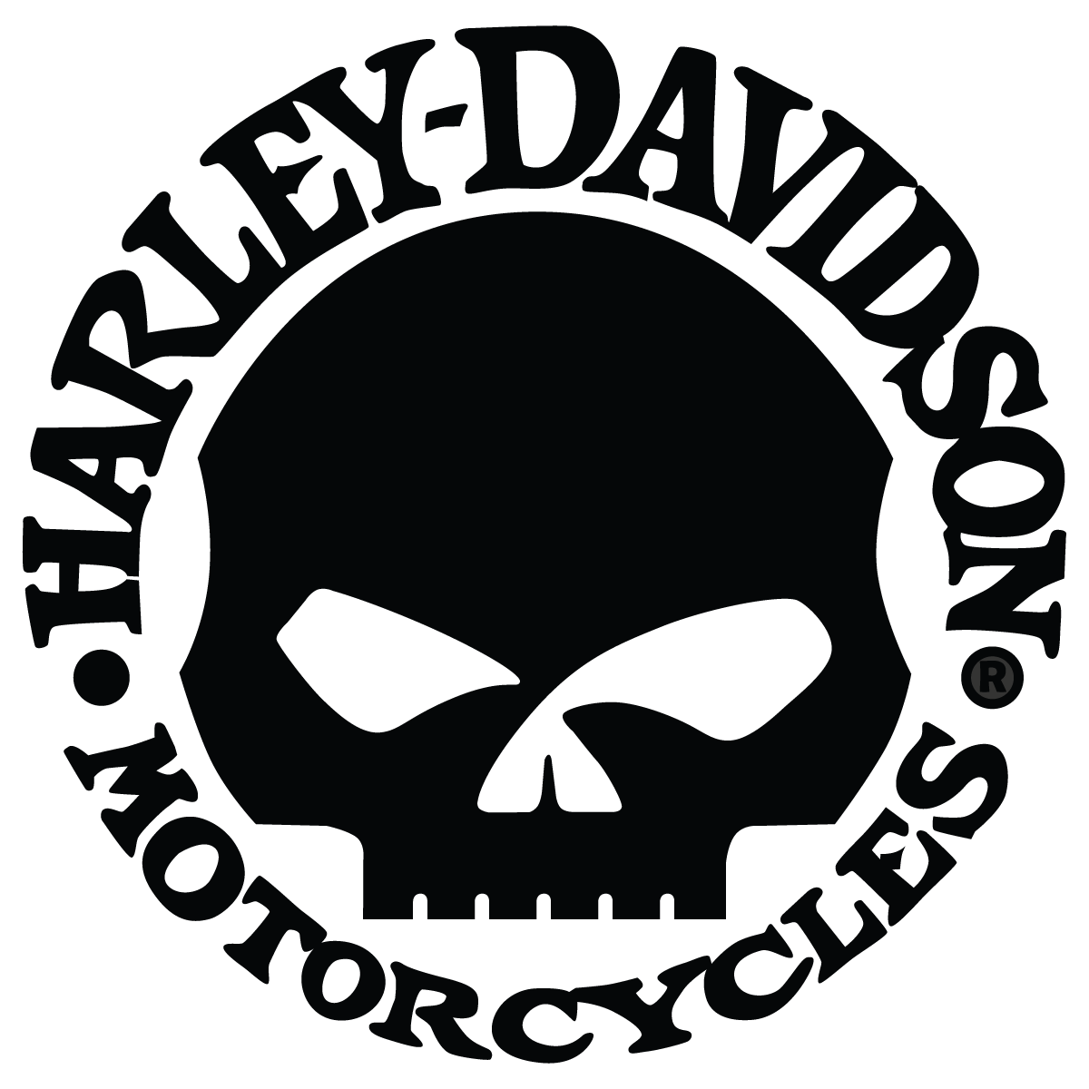 Harley Davidson Logo Silhouette at GetDrawings | Free download