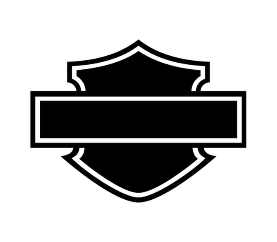 915x800 Davidson Logo Silhouette Decal