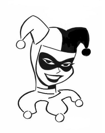 370x467 Harley Quinn Vinyl Decal (Many Colors Available) My Etsy Store