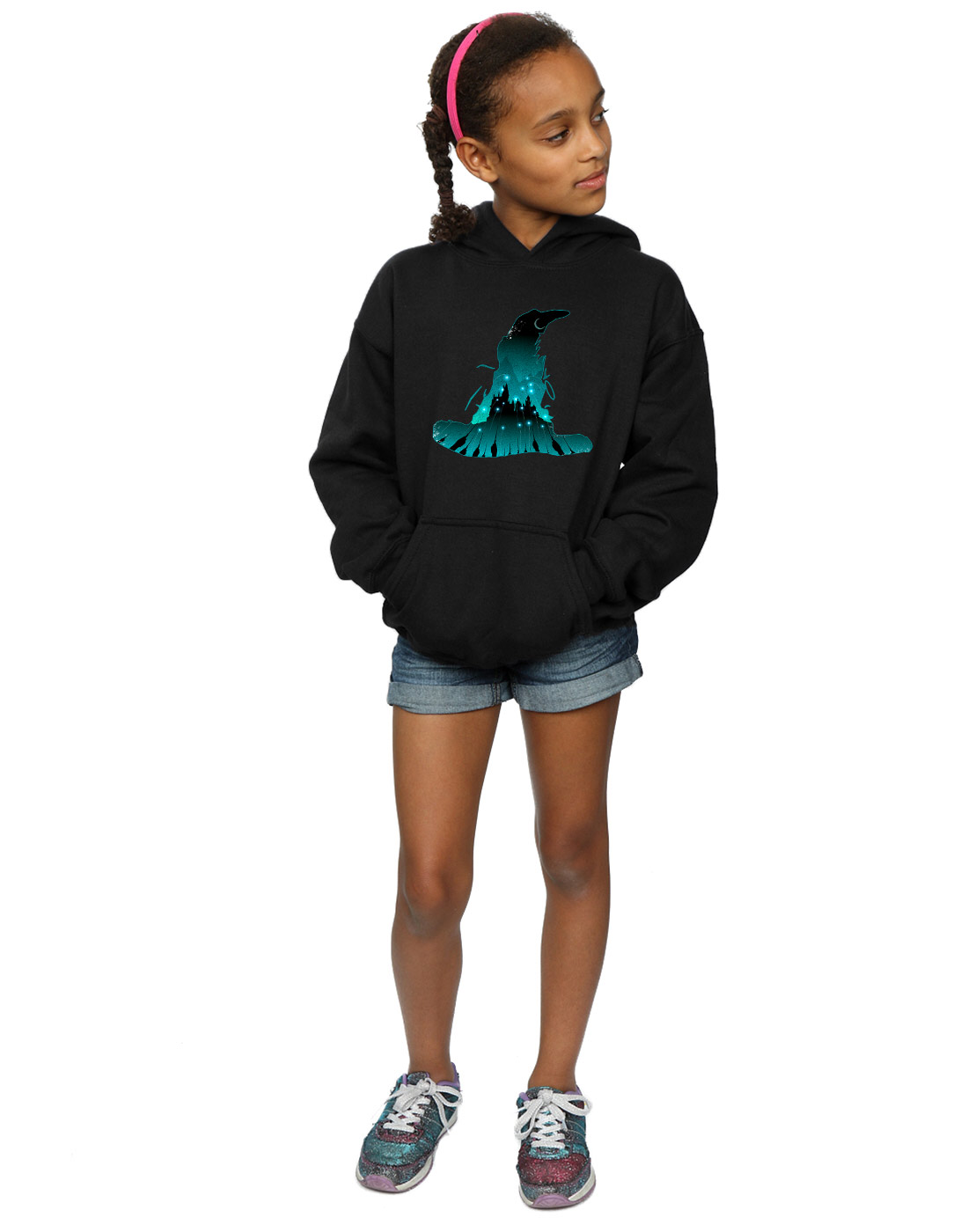 1100x1400 Harry Potter Girls Hogwarts Silhouette Hoodie Ebay