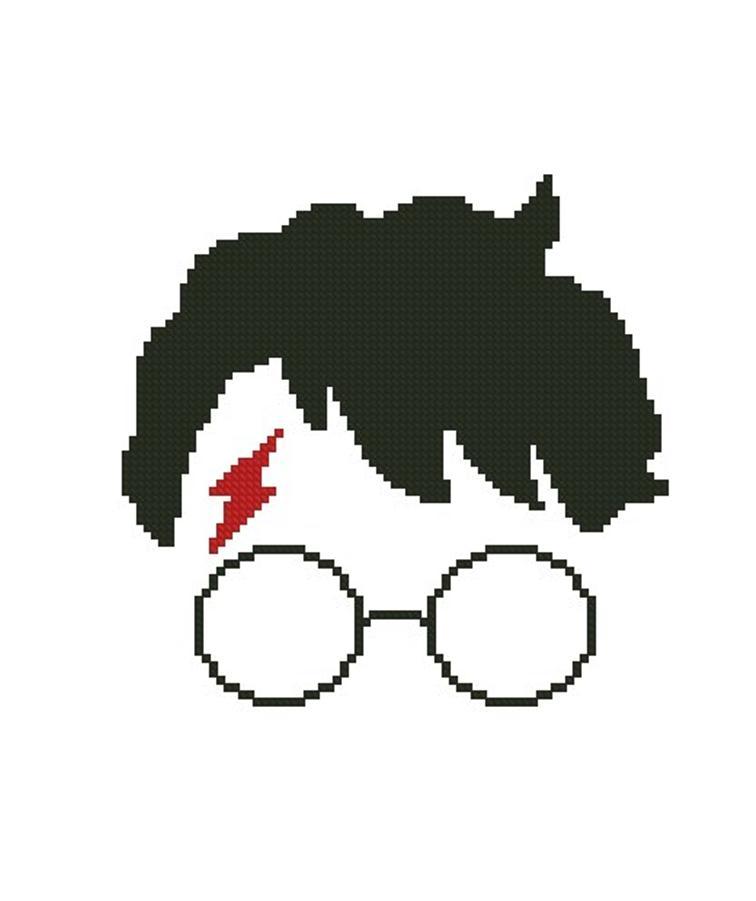 756x901 Free Harry Potter Cross Stitch Pattern