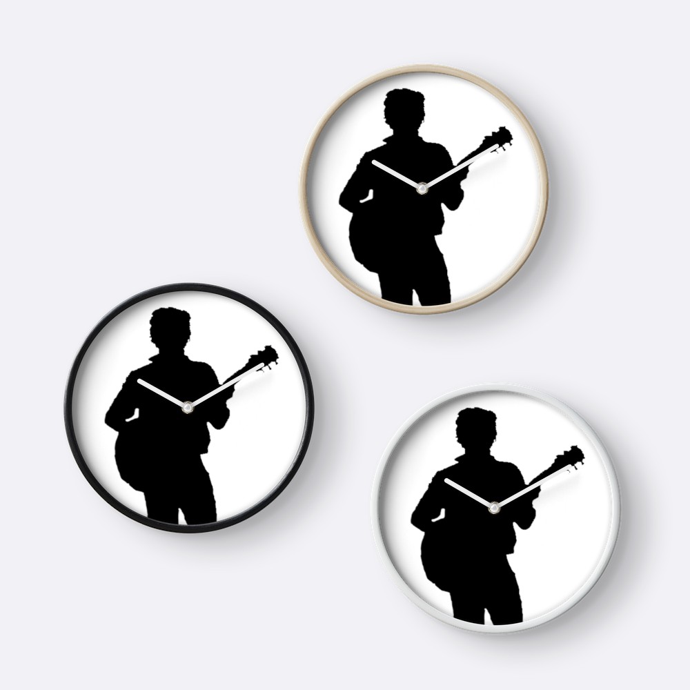 1000x1000 Harry Styles Silhouette Clocks By Laurasplace Redbubble