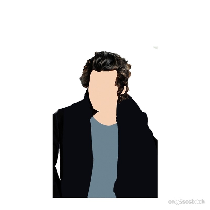800x800 Harry Styles Silhouette Laptop Sleeves By Only5sosbitch Redbubble