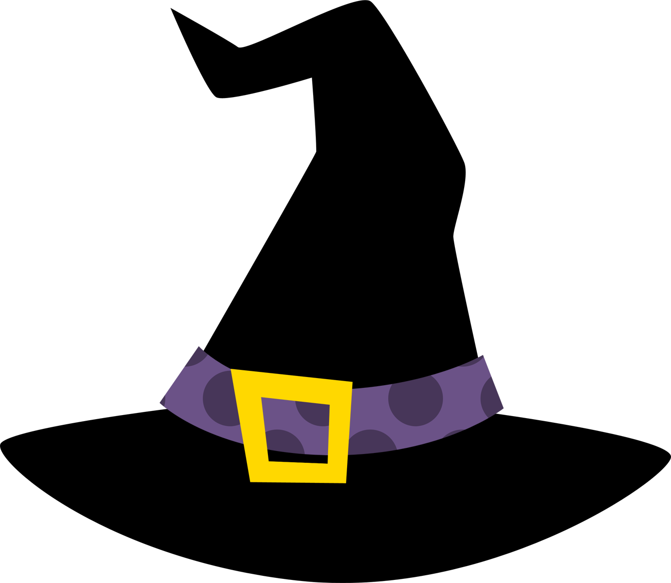 1307x1135 Halloween Hats Clipart