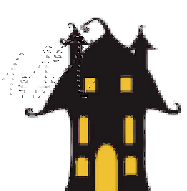 596x609 Halloween, Buildings, Household, Architecture, Haunted, Spooky