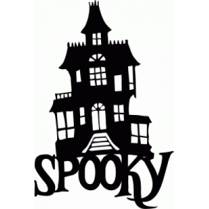 300x300 Silhouette Design Store Spooky Victorian Mansion Cricut