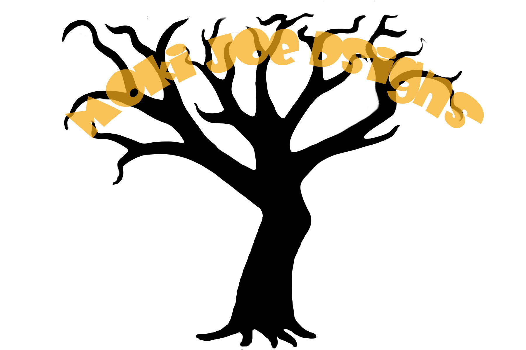 1800x1200 Tree With Bird Clipart