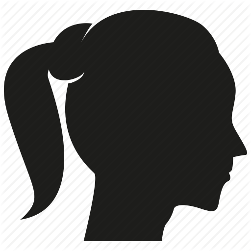 512x512 Avatar, Face, Head, Profile, Side View, User, Woman Icon Icon