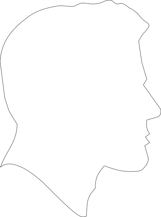 534x720 Free Photo Outline Profile Anonymous Head Avatar Man Guy
