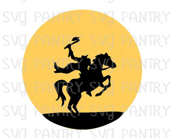 340x270 Headless Horseman Svg Cut File By Thesvgpantry, Svg Cut File
