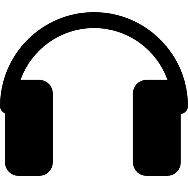 Headphone Silhouette at GetDrawings | Free download