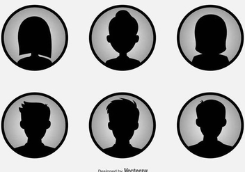 352x247 Headshot Icons Free Vector Download 419571 Cannypic