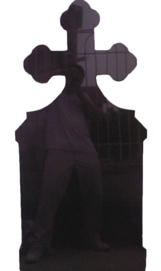 327x550 China New Natural Absolute Blackgalaxy Gravestonemonument