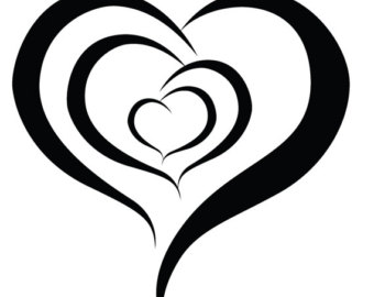 340x270 Fake Heart Tattoo Etsy