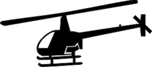 300x133 Helicopter Silhouette Png Clipart Panda
