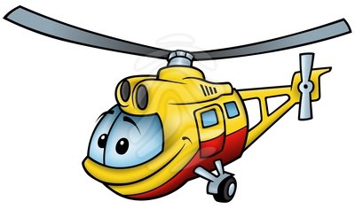 400x236 Clipart Helicopter
