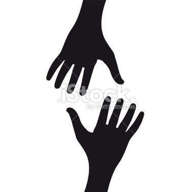 380x379 Helping Hand Outline Clip Art Clipart Panda