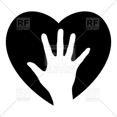 400x400 Helping Hand In The Heart