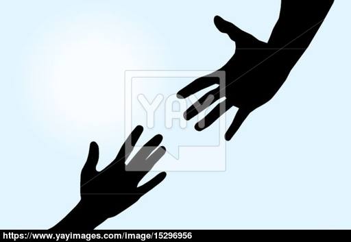 512x353 Helping Hands Vector