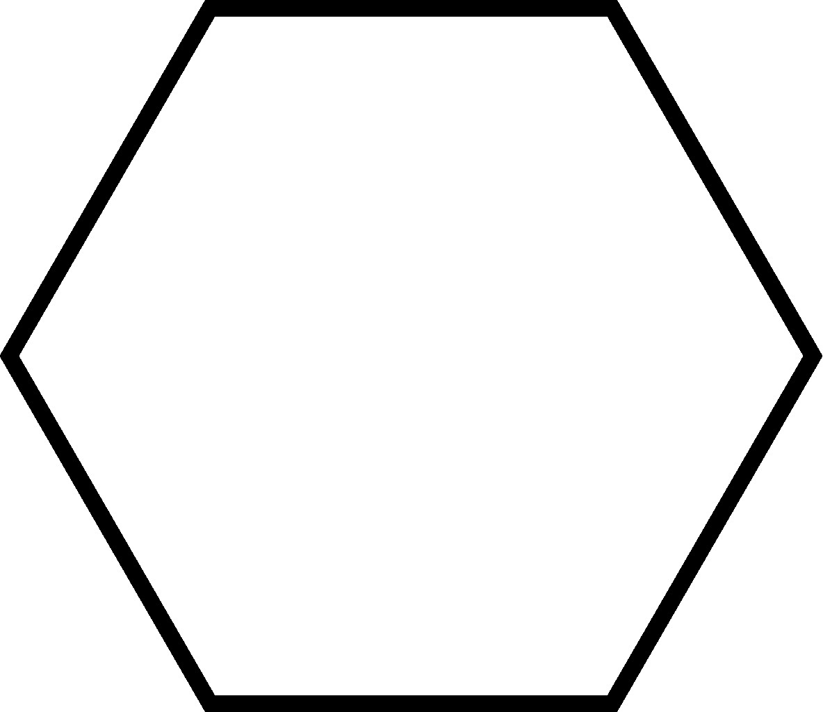 Hexagon Silhouette at GetDrawings | Free download
