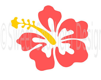 340x270 Hibiscus Svg, Dxf Files For Cricut Design Space, Silhouette Studio