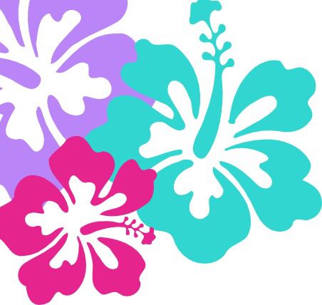 Hibiscus Flower Silhouette at GetDrawings | Free download