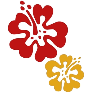 300x300 Silhouette Design Store Hibiscus Flowers 1 Floral Stuff, Leaves